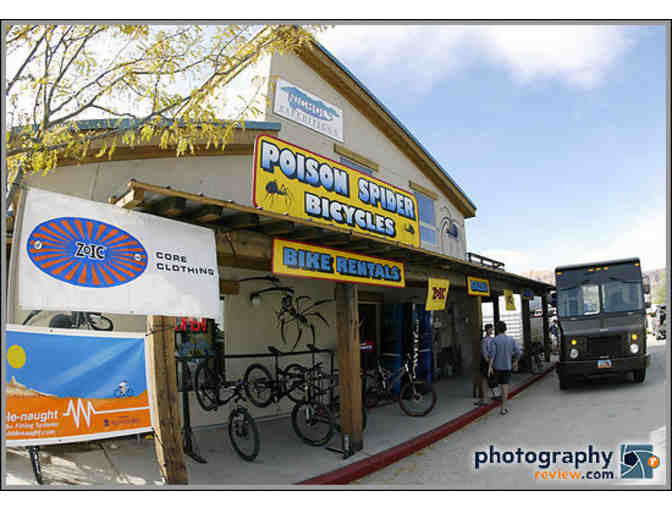 A Full Day Bike Rental from Poison Spider Bicycles!