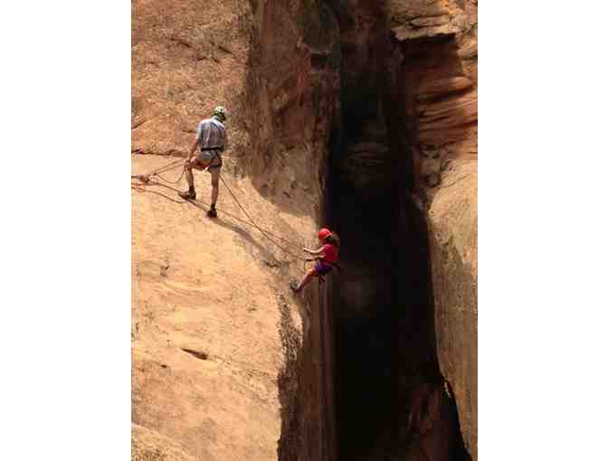 Guided Family Canyoneering or Rock Climbing Trip for 4!