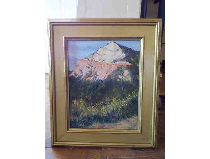 Framed Painting 'Powell Point' by Margie Lopez Read