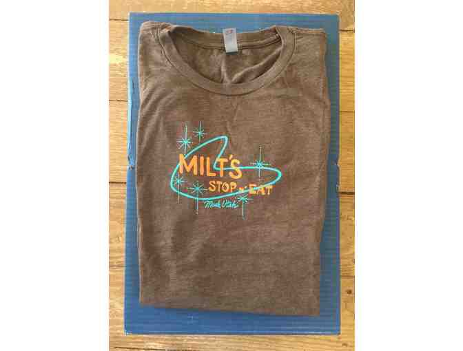Milt's Stop and Eat T-Shirt - Women's Large