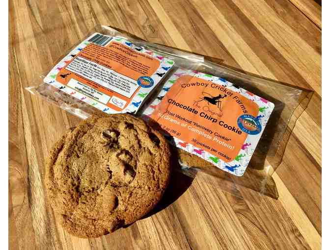 1/2 Dozen Chocolate Chirp Cookies from Cowboy Crickets!