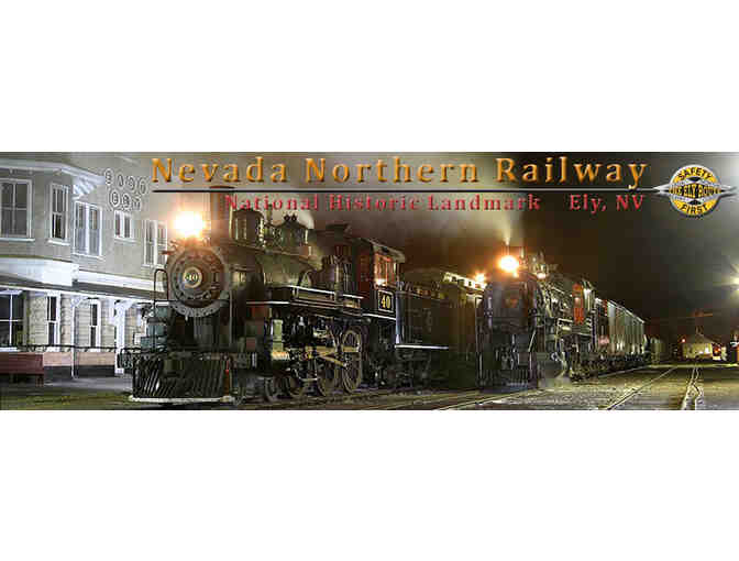 4 Special Event Train Tickets with Nevada Northern Railway!