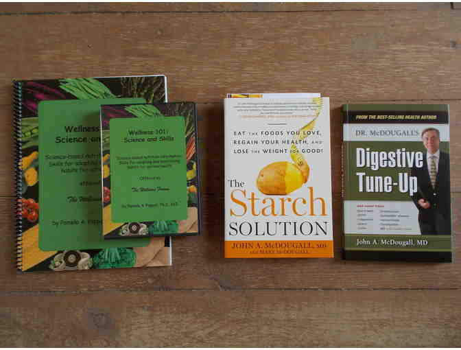 Starting a Plant-based Diet-3 books & 1 DVD