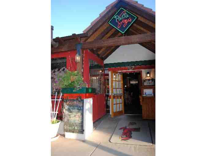 Pasta Jay's in Moab-$25 Gift Certificate