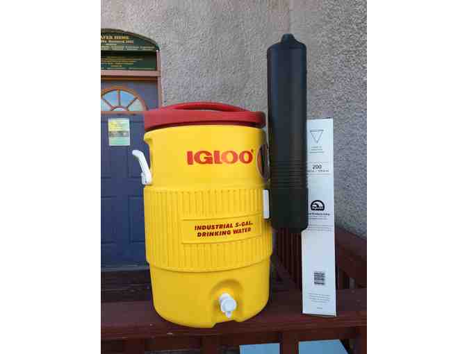 Igloo Industrial 5 Gallon Water Cooler with Paper Cup Holder from Standard Plumbing