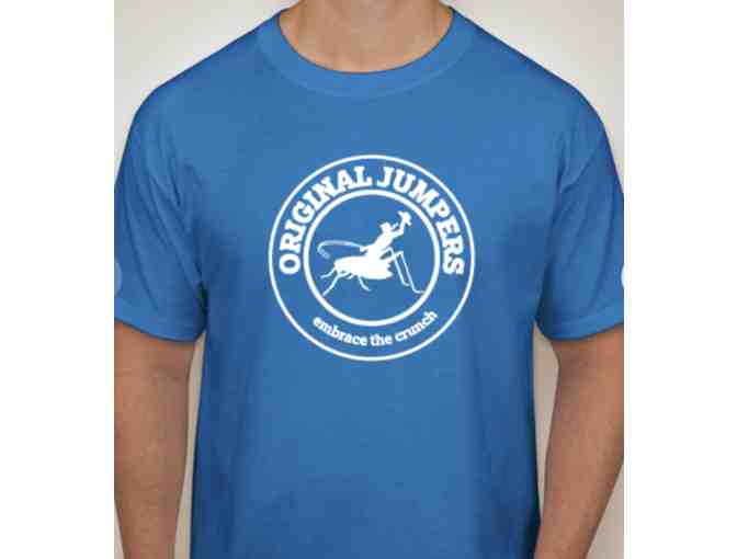 T-shirt-Men's Medium in Green (not blue)  from Cowboy Cricket Farms