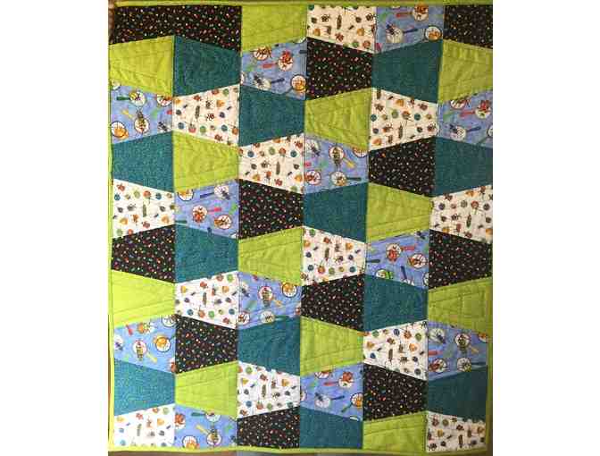 Handmade Baby Quilt by Deb of It's Sew Moab