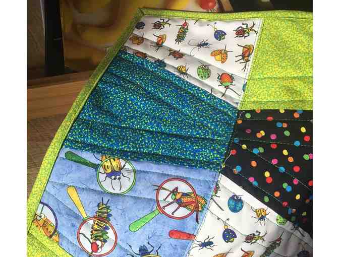 Handmade Baby Quilt by Deb of It's Sew Moab