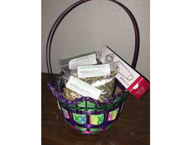 Tea Basket from Willow Creek Herbs and Teas in Grand Junction