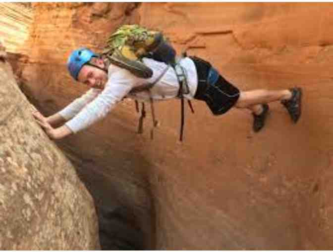 Moab Canyon Tours 1/2 Day Climbing or Canyoneering for 2!