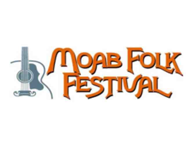 Moab Folk Festival Pass-good for all three days!