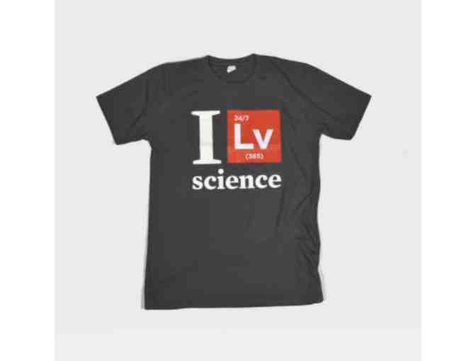 'I Lv Science' L T-shirt from Union of Concerned Scientists