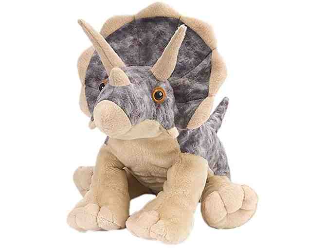 Triceratops Plush Toy donated by Moab Giants!