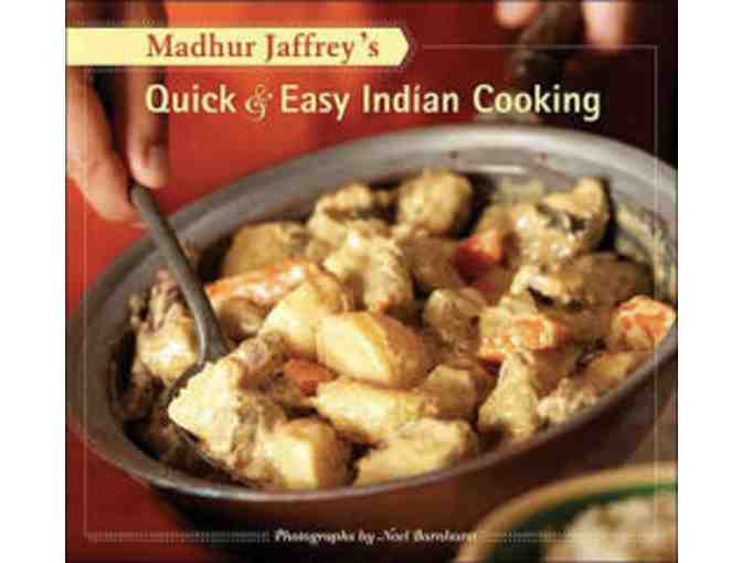 Madhur Jaffrey's Quick & Easy Indian Cooking donated by Willow Canyon Outdoor