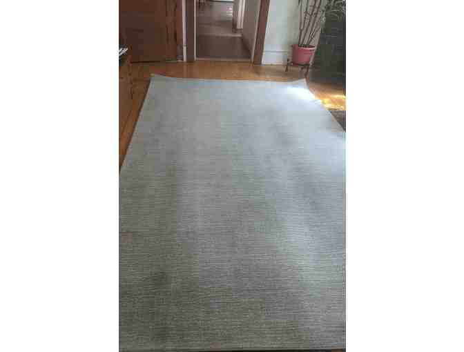Gray Wool Area Rug - donated by Underfoot Floors in SLC!