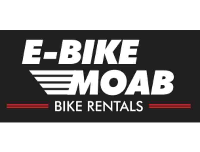 E-Bike MOAB - One day E-Bike Rental for 1