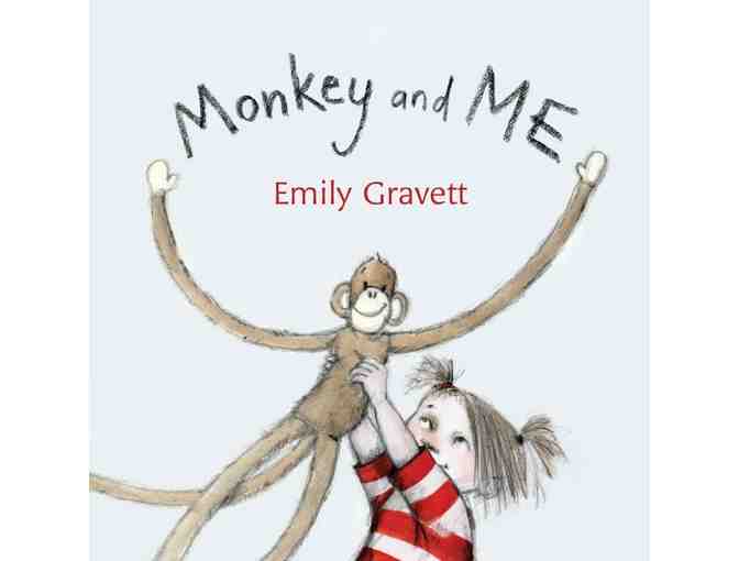 Children's Hour in SLC - Monkey and Me book and Striped Sweater