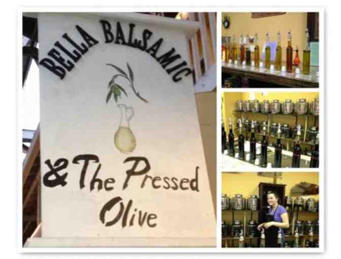 Bella Balsamic and the Pressed Olive - Oil and Vinegar Sampler