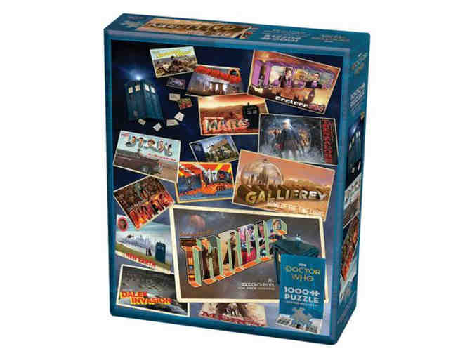 Board Fox Games and Coffee - Dr. Who Jigsaw Puzzle