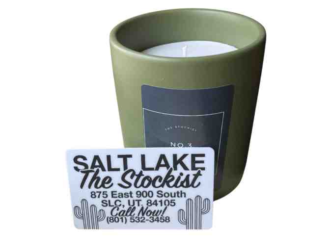 The Stockist, SLC - Candle and $50 Gift Certificate