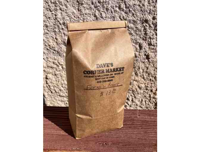 Dave's Corner Market - Five 1 Pound Bags of Select Coffee Beans