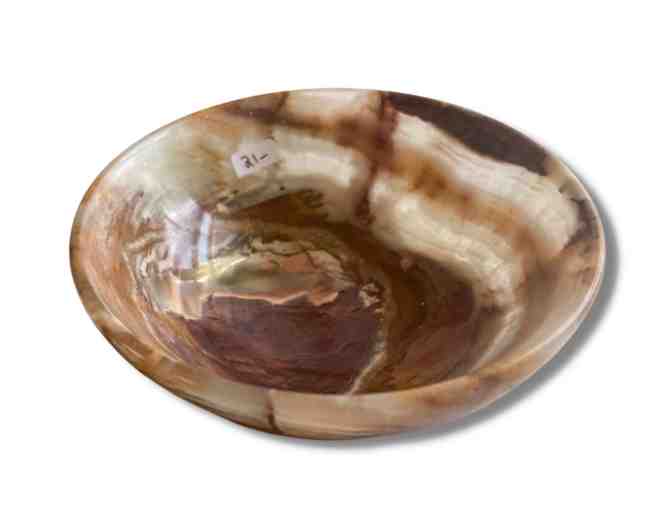 Moab Rock Shop - Calcite Onyx Bowl