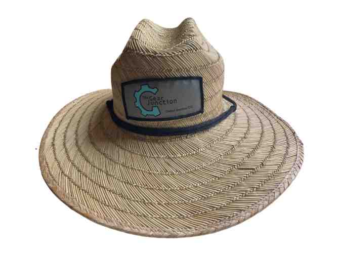 Gear Junction - Broad Brim Straw Hat, Medium