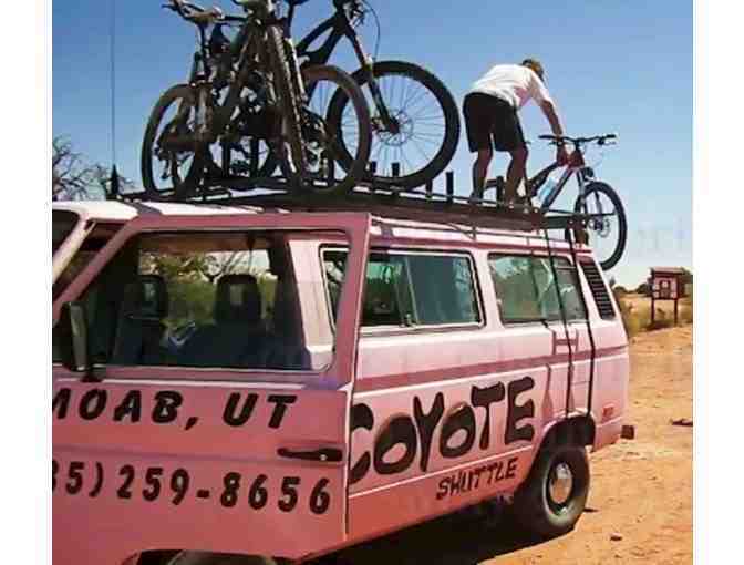 Coyote Bike Shuttle - $40 Gift Certificate