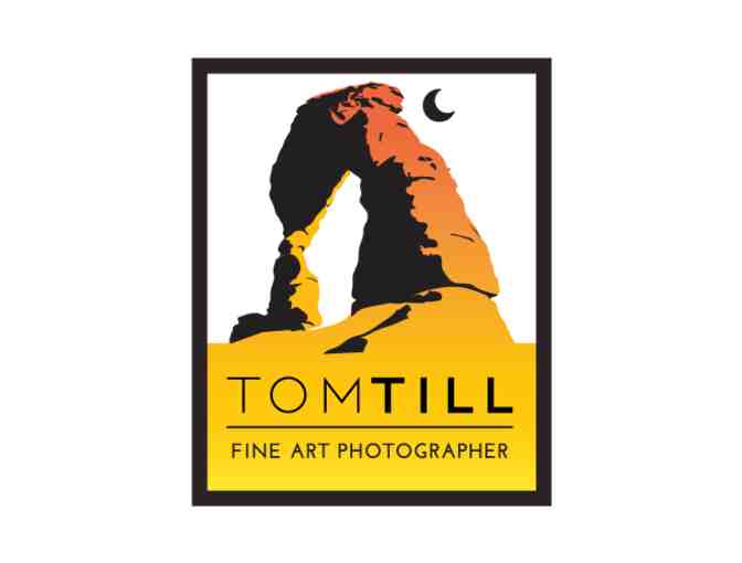 Tom Till Gallery - 'Balanced Rock' Metal Float Print