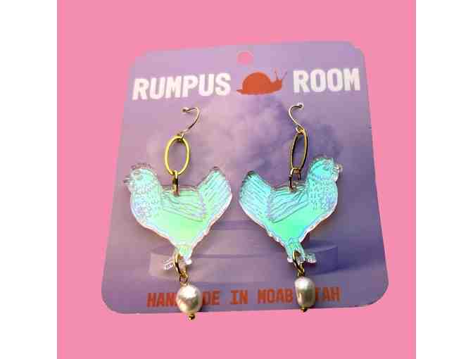 Rumpus Room - Chicken Earrings