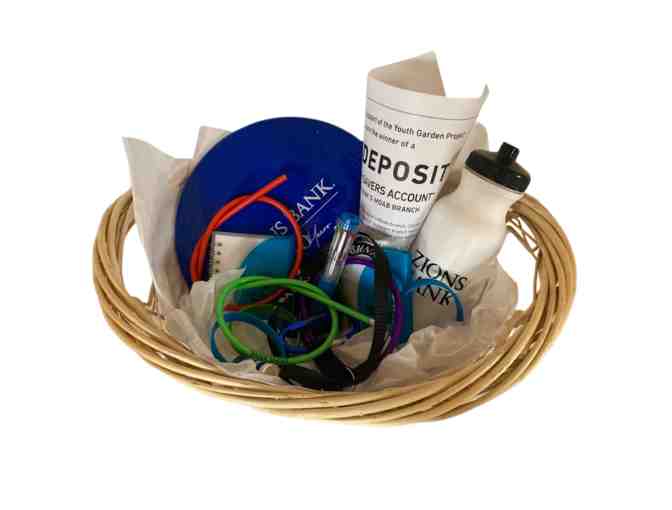 Zions Bank - Gift Basket and Certificate for $25 Youth Account Deposit