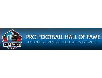 2 adult tickets to the Pro Football Hall of Fame, Canton, Ohio