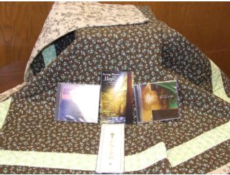 Prayer Quilt, book and CDs to comfort someone in need