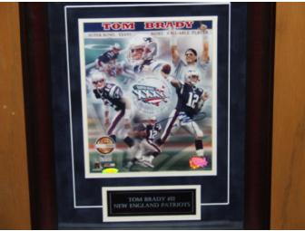 Autographed Print - Patriots Tom Brady