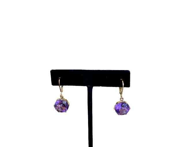 Sparkling Amethyst Ornaments