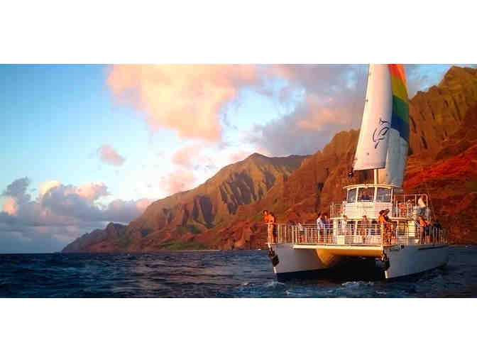 Blue Dolphin Charters 4-hour Na Pali Sunset Dinner Tour for 2 - Photo 1