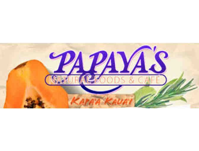 Gift Card Bundle - $100 Papaya's Natural Foods and $35 The Greenery Cafe