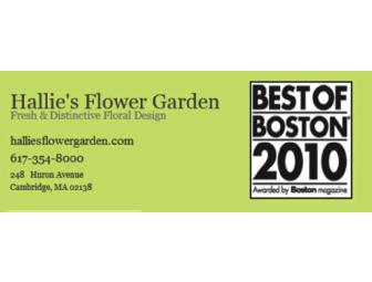 Hallie's Flower Garden Gift Certificate