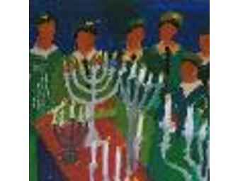 Jamie Columbus Numbered Signed Print of Jewish Life Cycle Events