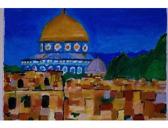 Jamie Columbus Numbered Signed Print of Jewish Life Cycle Events