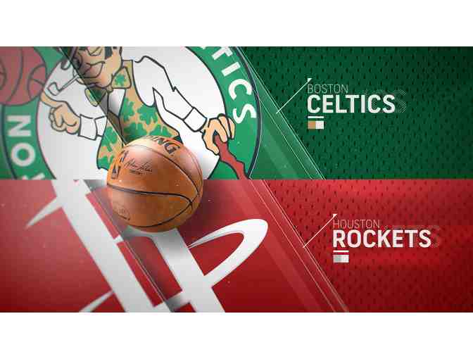 Celtics vs. Houston Rockets Club Level Tickets - Photo 1