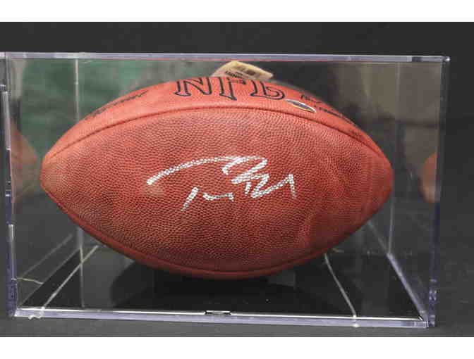 Signed Tom Brady Football