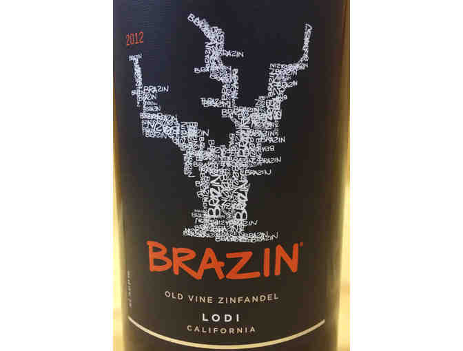 2012 Brazin Cellars, Old Vine Zinfandel, Lodi. 3L Bottle