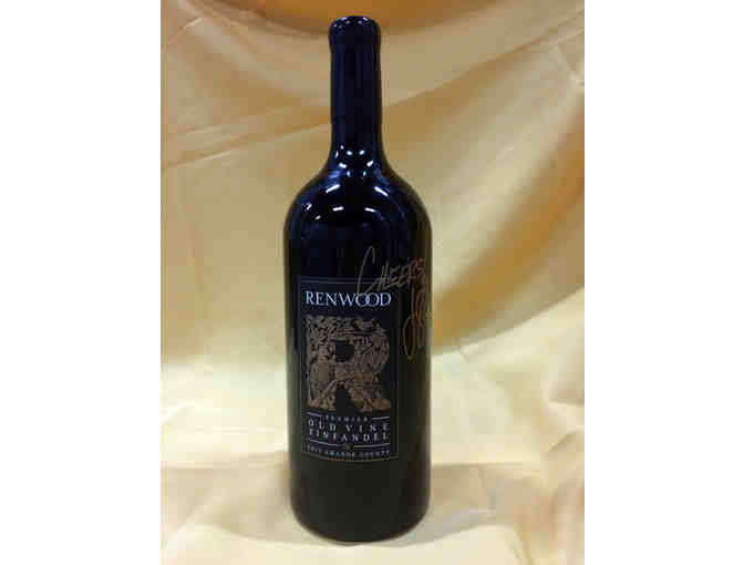 2012 Renwood Premier Old Vine Zinfandel, Amador County. Signed 3L Bottle