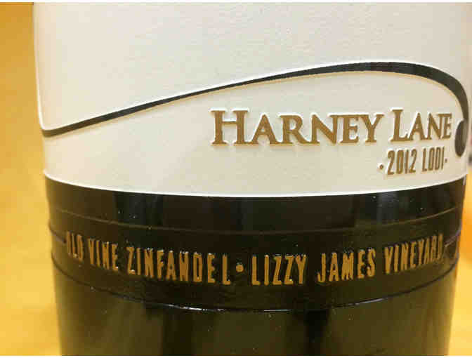 Harney Lane Winery 2012 Old Vine Zinfandel Lizzy James Vineyard (1 of only 6 bottles) 3L Etched