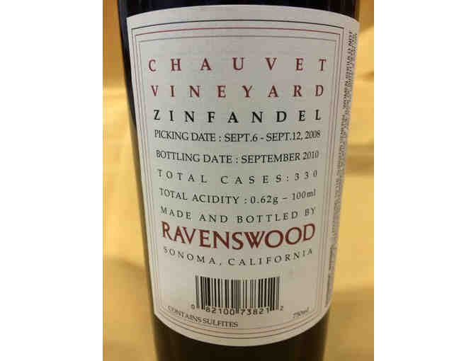 Ravenswood Zinfandel Lot