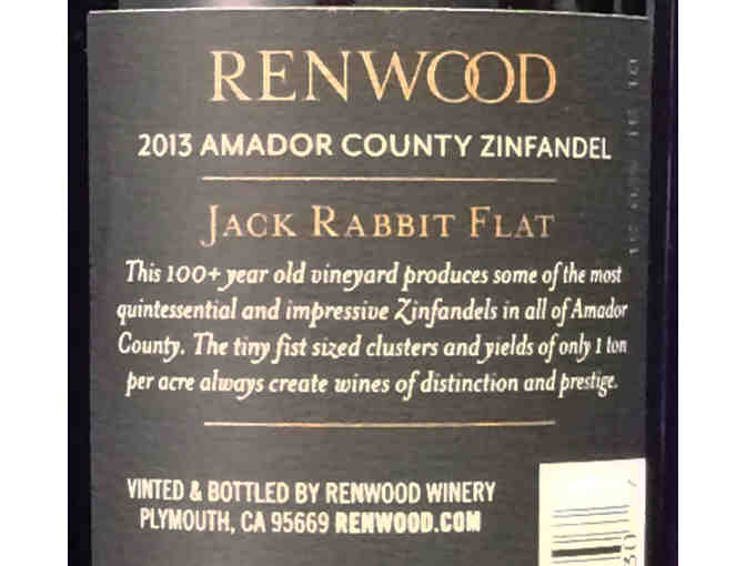 Renwood Winery - 2013 Single Vineyard Zinfandel Vertical