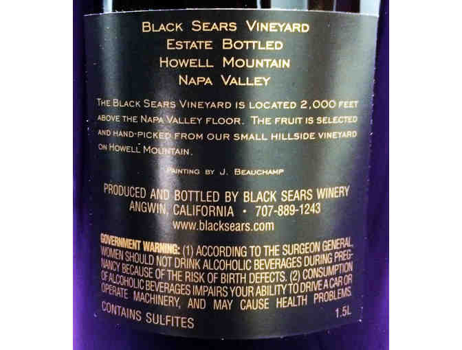 Black Sears - 1.5L 2012 Zinfandel; signed by Winemaker
