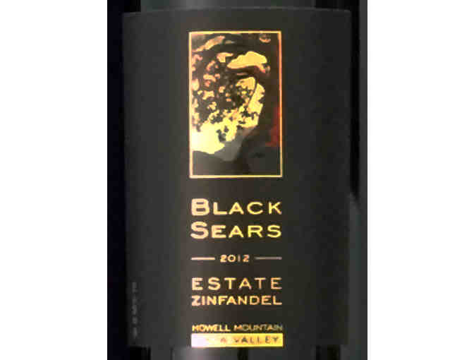 Black Sears - 1.5L 2012 Zinfandel; signed by Winemaker