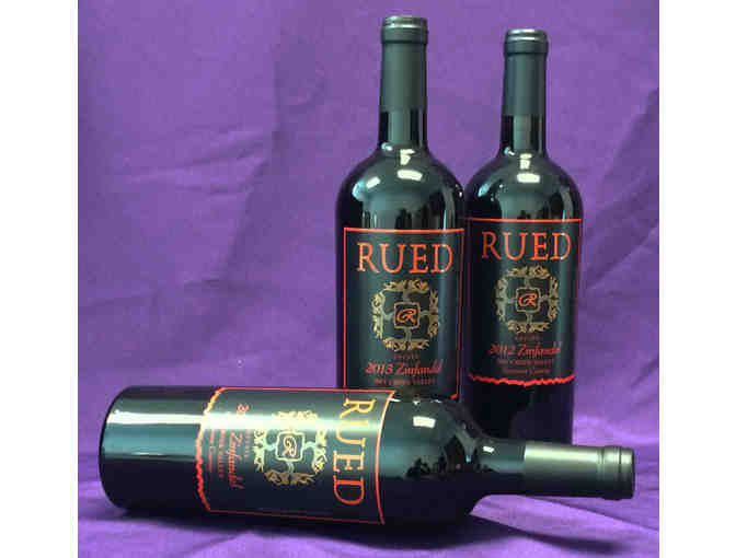 Rued Vineyards - Vertical of Estate Dry Creek Valley Zins & Gift Card